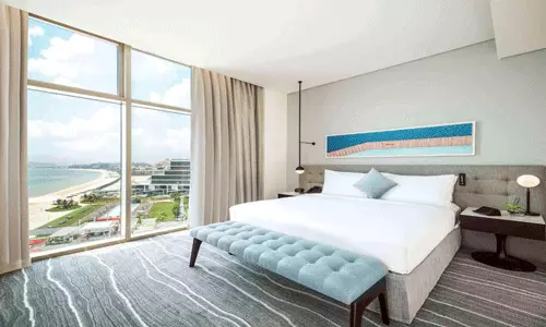 هتل د ایت پالم بیچ ریزورت دبی